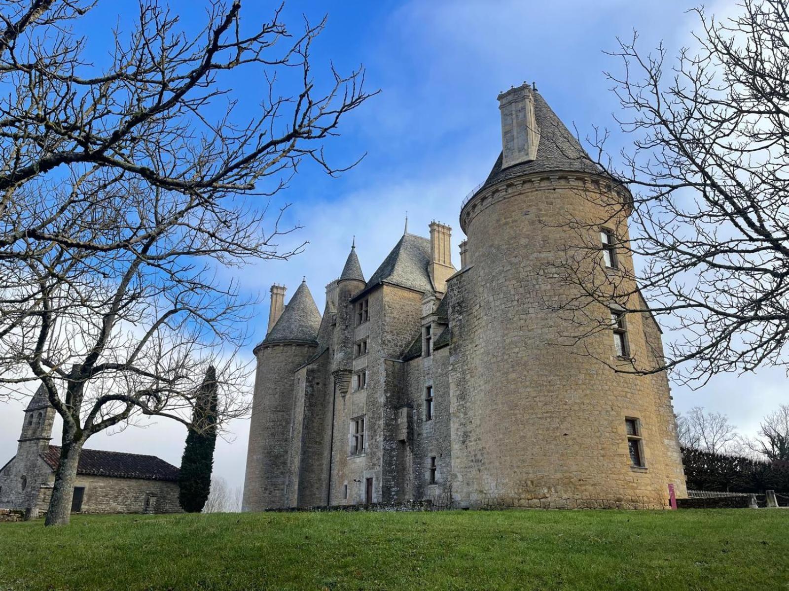 Manoir De Rieuzal Bed and Breakfast Loubressac Exteriör bild