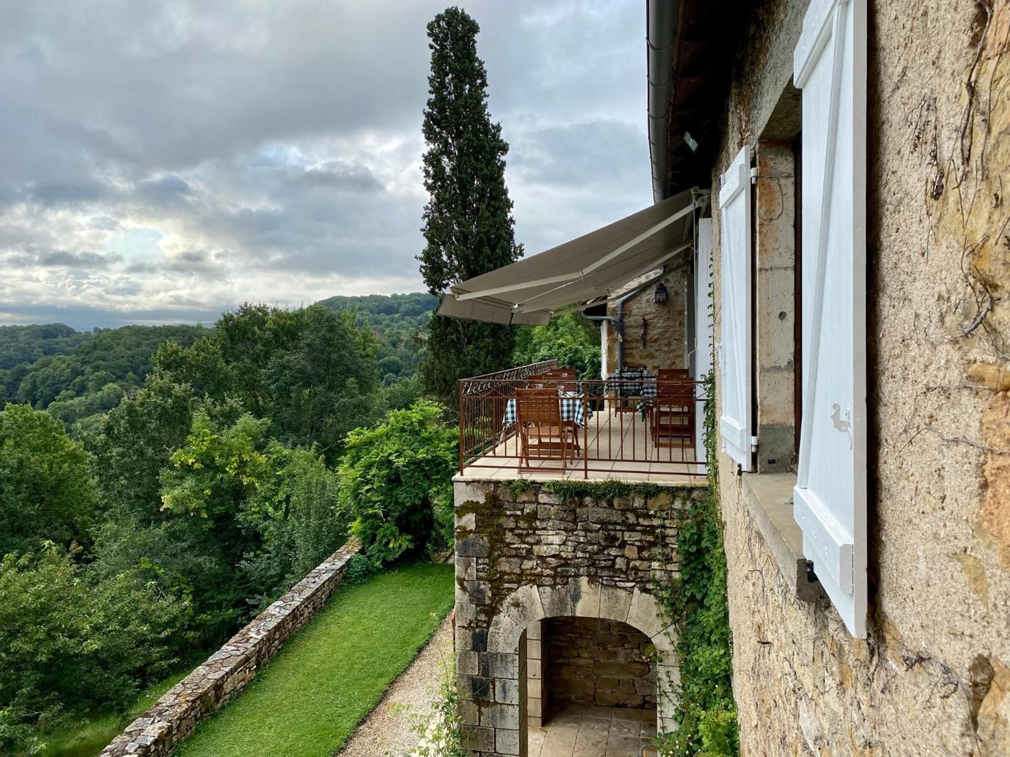 Manoir De Rieuzal Bed and Breakfast Loubressac Exteriör bild