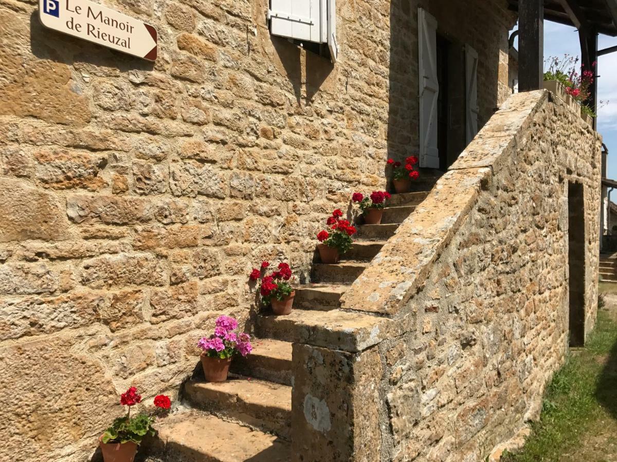 Manoir De Rieuzal Bed and Breakfast Loubressac Exteriör bild